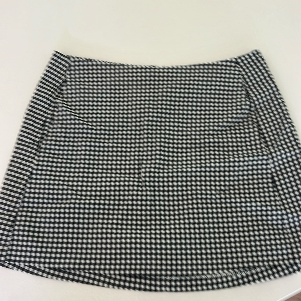 Urban outfitters checkered skirt.